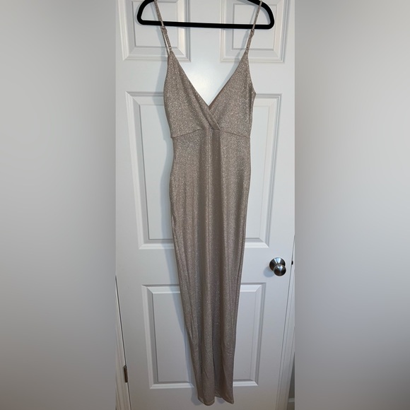 JLUXLABEL ‘Cream Shimmer Symphony Dress’ - Picture 5 of 9